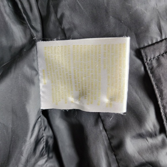 Liz Claiborne Womens Small Removable Hood Down Feather Puffer Jacket Black - Picture 7 of 11